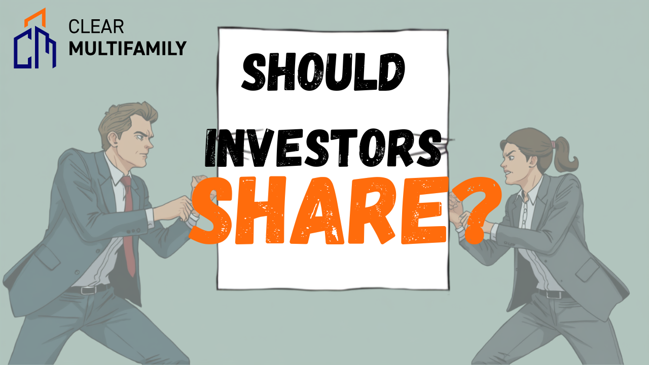 Illustration for how much multifamily investors should share in a self-marketed sale